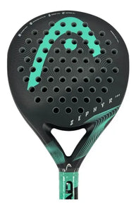 Pala De Padel Head Zephyr Pro 2023 Negro/Turquesa (365gr)