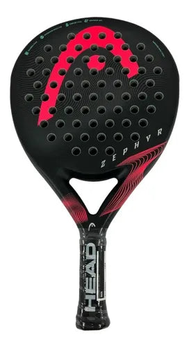 Pala Head Zephyr 2023 Black Pink (350gr)