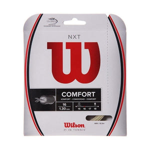 Set De Cuerda Wilson Nxt Comfort Cal. 16/1.30 Blanca
