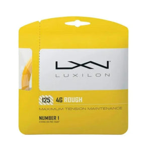 Set de Cuerda Luxilon 4G Rough Cal. 1.25 Dorado