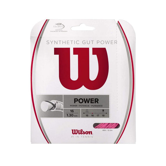 Set De Cuerda Wilson Synthetic Gut Power Cal. 16/1.30 Rosa