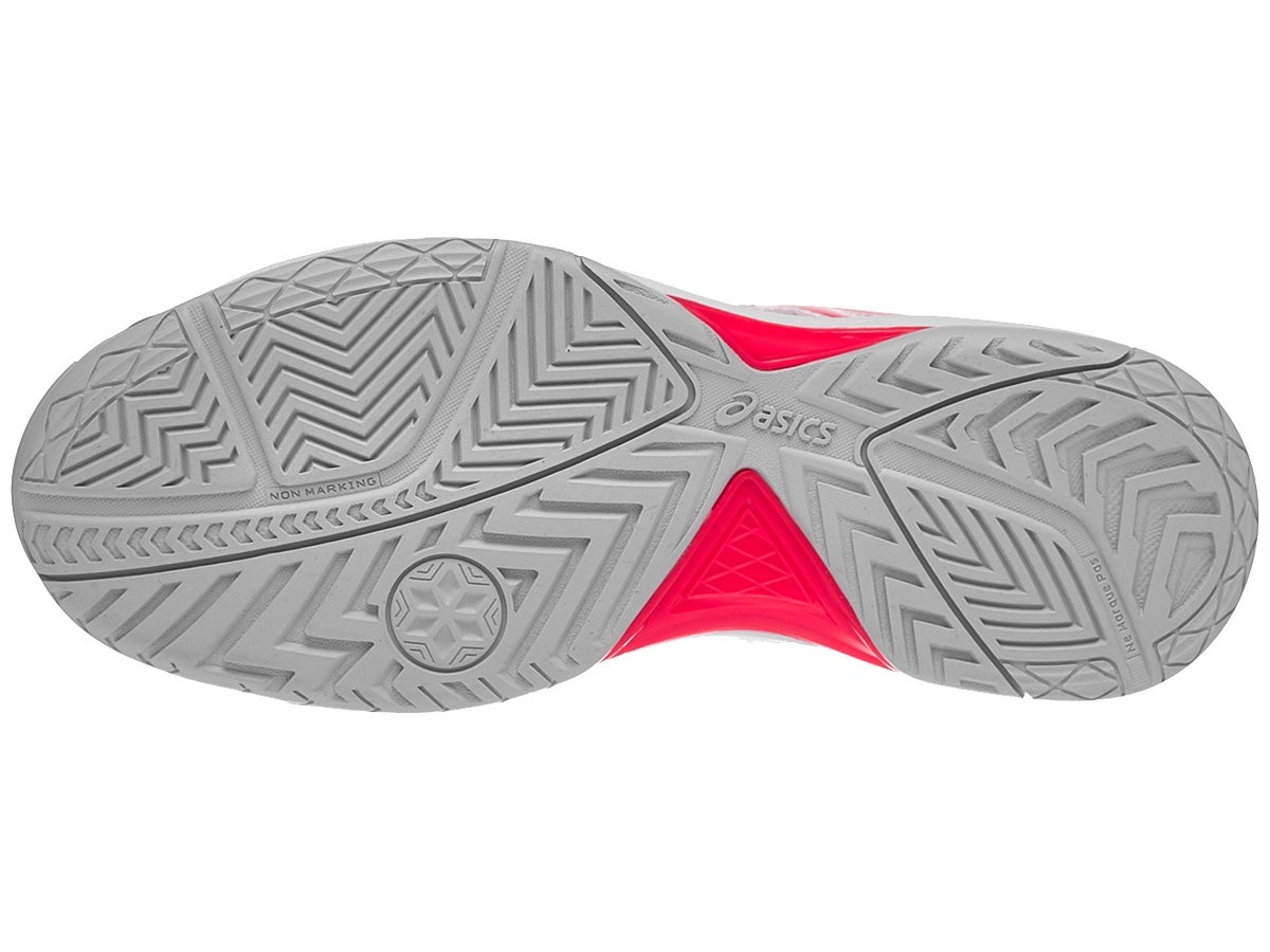 Tenis Asics Gel Dedicate 6 White Laser pink