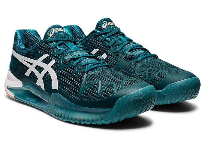 Tenis Asics Gel Resolution 8 (Velvet Pine/White)