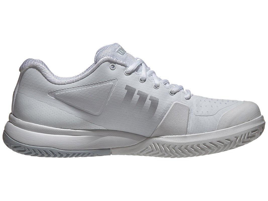 Tenis Wilson Rush Pro 2.5 2019 Blanco/Plata Detalle De Mostrador