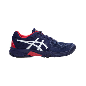 Tenis Asics Resolution 8 GS (Pecoat/Classic Red)