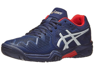 Tenis Asics Resolution 8 GS (Pecoat/Classic Red)