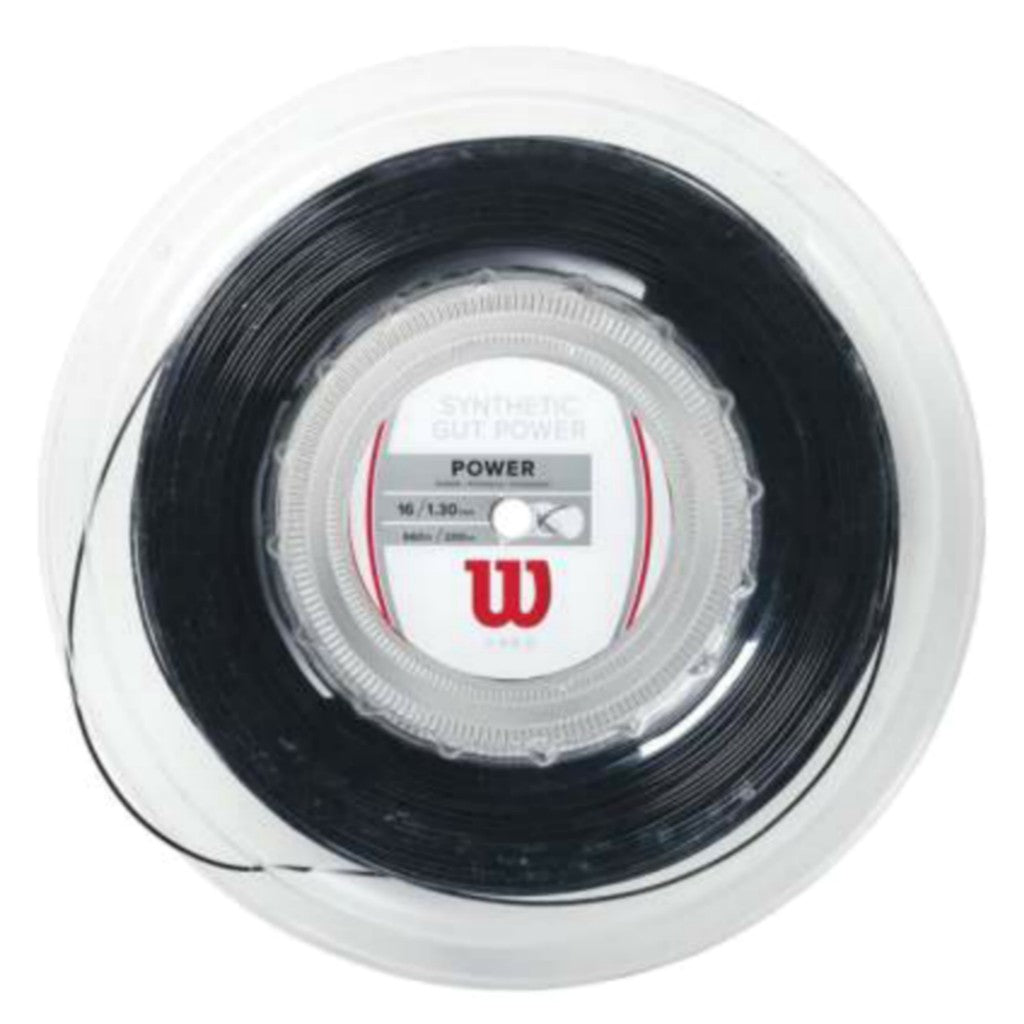 Rollo de Cuerda Wilson Synthetic Gut Power Cal. 16/1.30 Negro