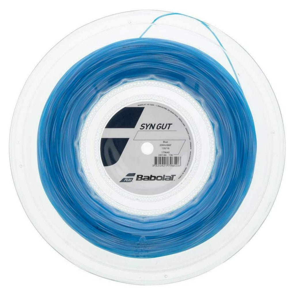 Rollo de Cuerda Babolat Synthetic Gut Cal. 16/1.30 Azul