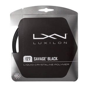 Set de cuerda Luxilon Savage Black Cal. 1.27