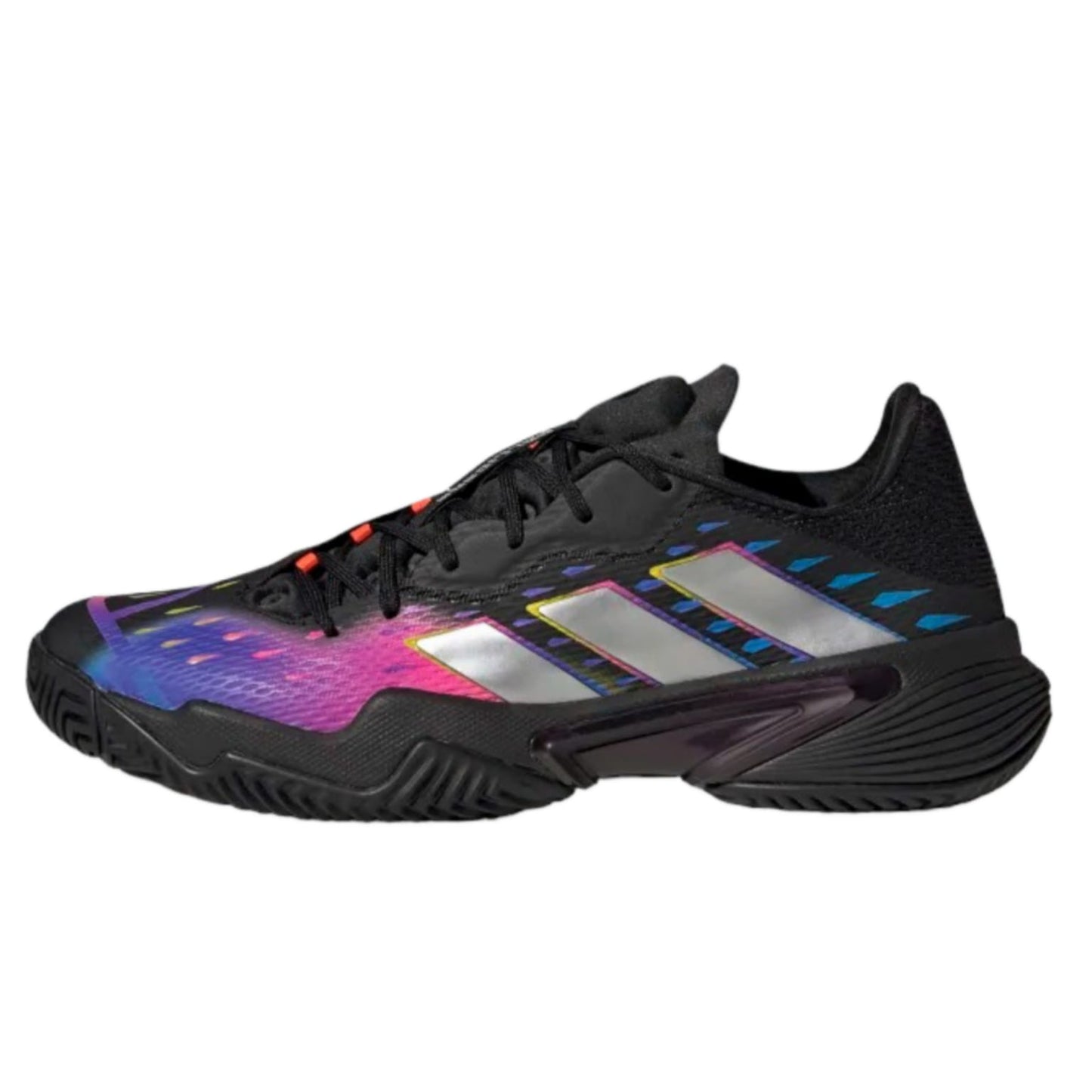 Tenis adidas Barricade M Caballero (Black/Silver/Red) GY1445
