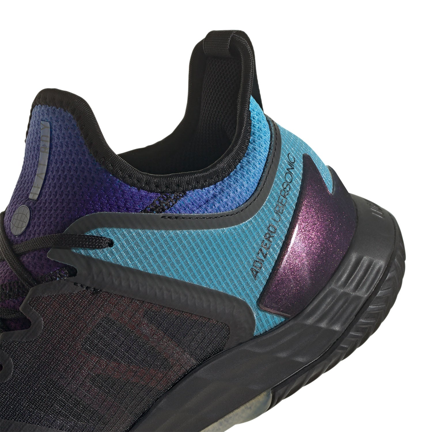 Tenis Adidas Adizero Ubersonic 4 Heat RDY (Grey Six/Blue Dawn/Core Black)