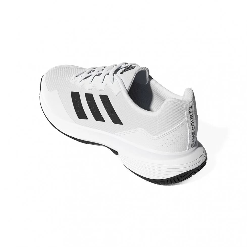Tenis Adidas GameCourt 2 M (White/Black) Caballero GW2991