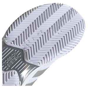Tenis Adidas CourtJam Control (White/Silver Metallic)