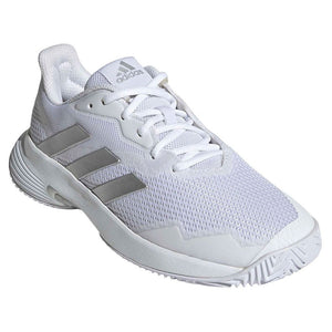 Tenis Adidas CourtJam Control (White/Silver Metallic)
