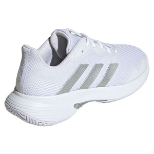 Tenis Adidas CourtJam Control (White/Silver Metallic)