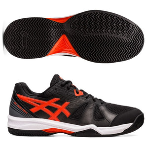 Tenis Asics Gel Padel Pro 5 Caballero Black/Cherry Tomato