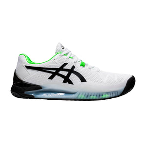 Tenis Asics Gel Resolution 8 White/Green Gecko