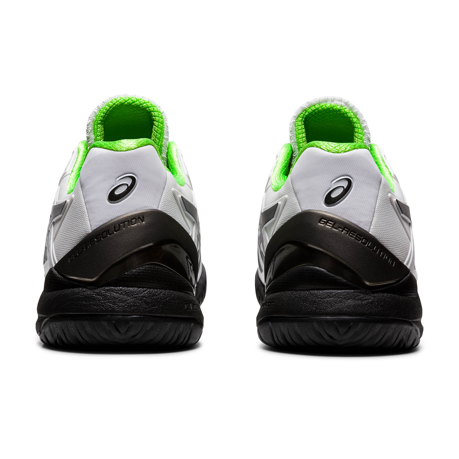 Tenis Asics Gel Resolution 8 White/Green Gecko