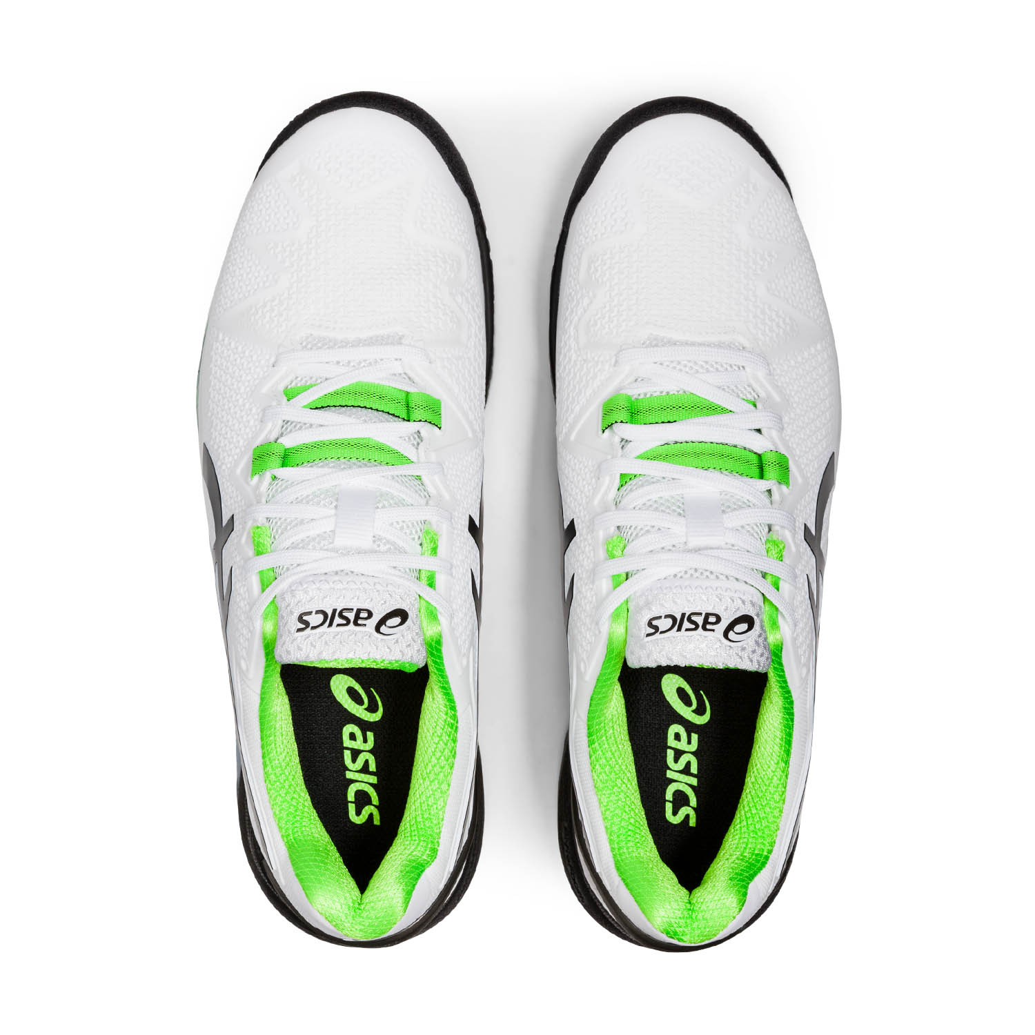 Tenis Asics Gel Resolution 8 White/Green Gecko