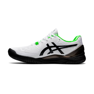 Tenis Asics Gel Resolution 8 White/Green Gecko