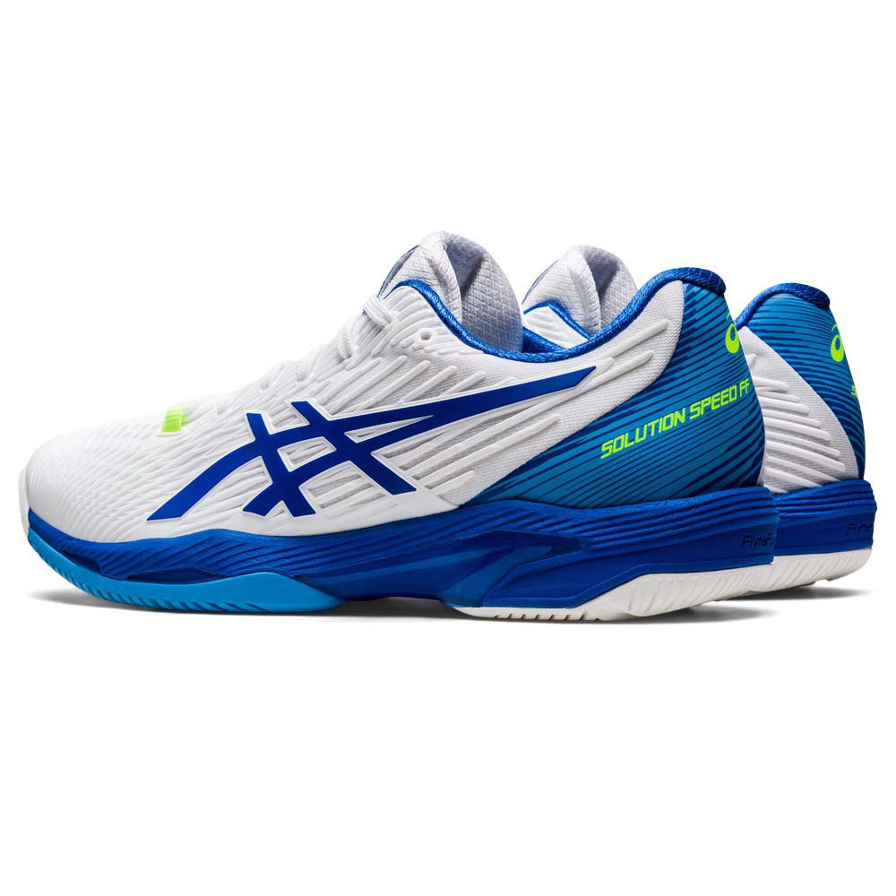Tenis Asics Solution Speed FF 2  (White/Tuna Blue)