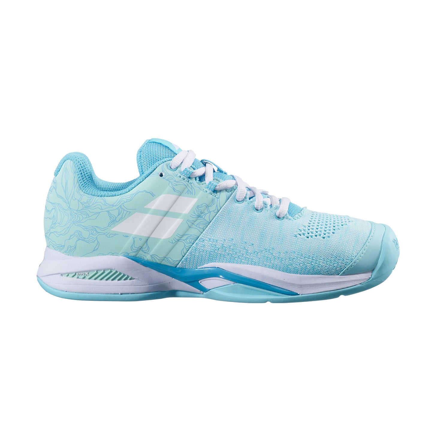 Tenis Babolat Propulse Blast Clay (Turquesa/Blanco)