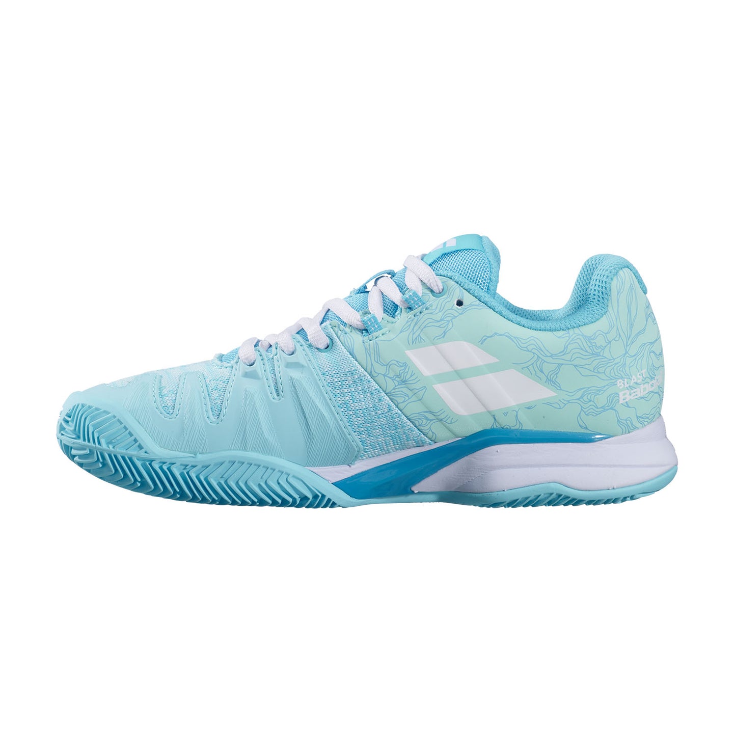 Tenis Babolat Propulse Blast Clay (Turquesa/Blanco)