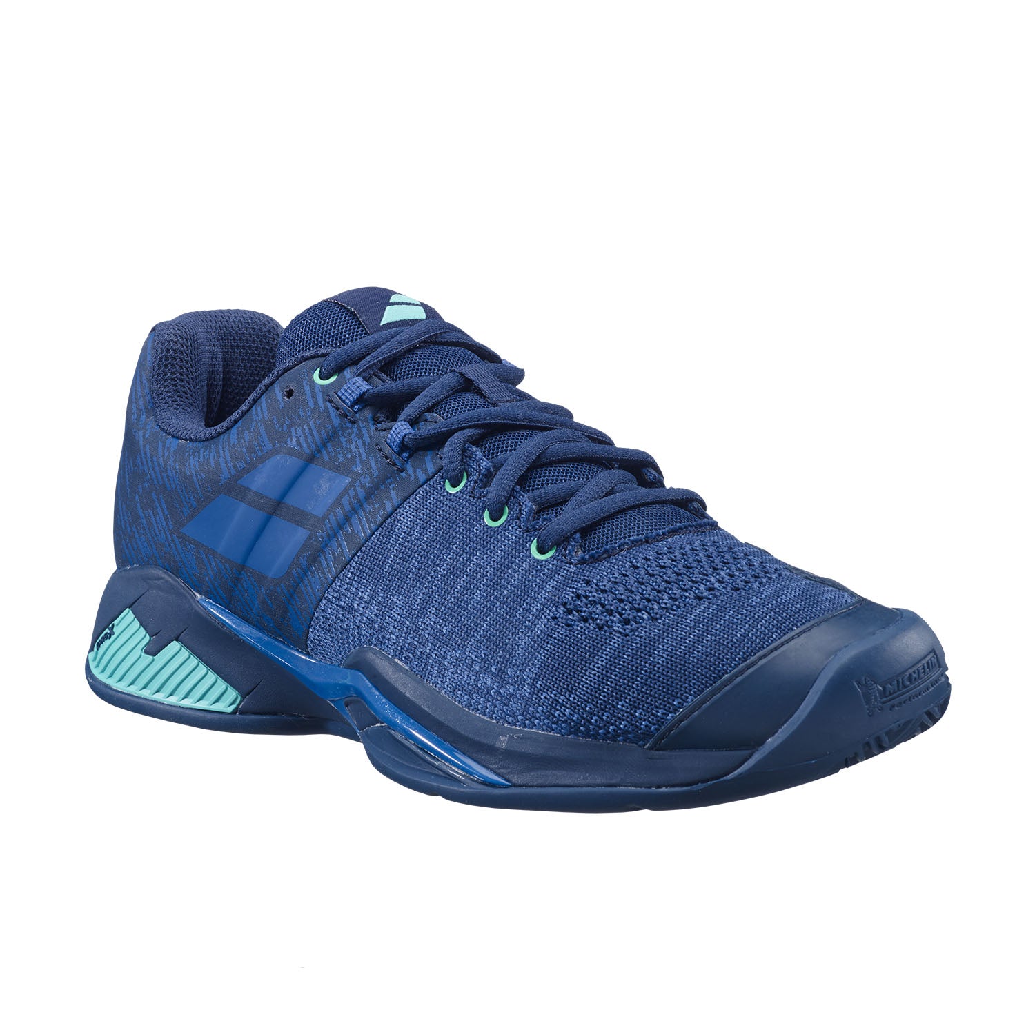 Tenis Babolat Propulse Blast Clay Caballero (Dark Blue /Viridian Green)