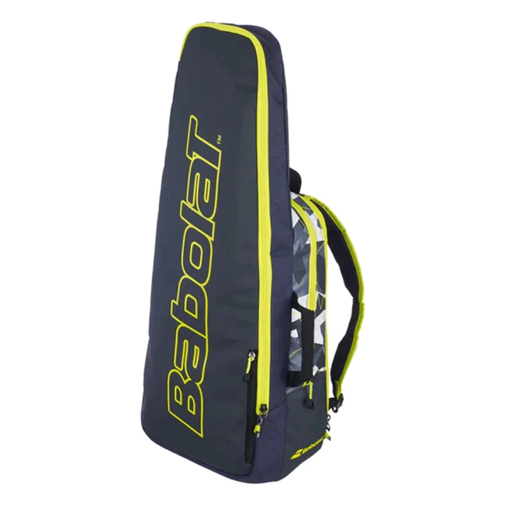 Backpack Babolat Pure Aero 2023 Grey Yellow/White