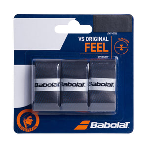 Overgrip Babolat VS Original Feel x3 (Black/Blue)