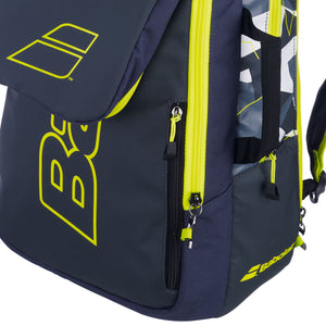 Backpack Babolat Pure Aero 2023 Grey Yellow/White