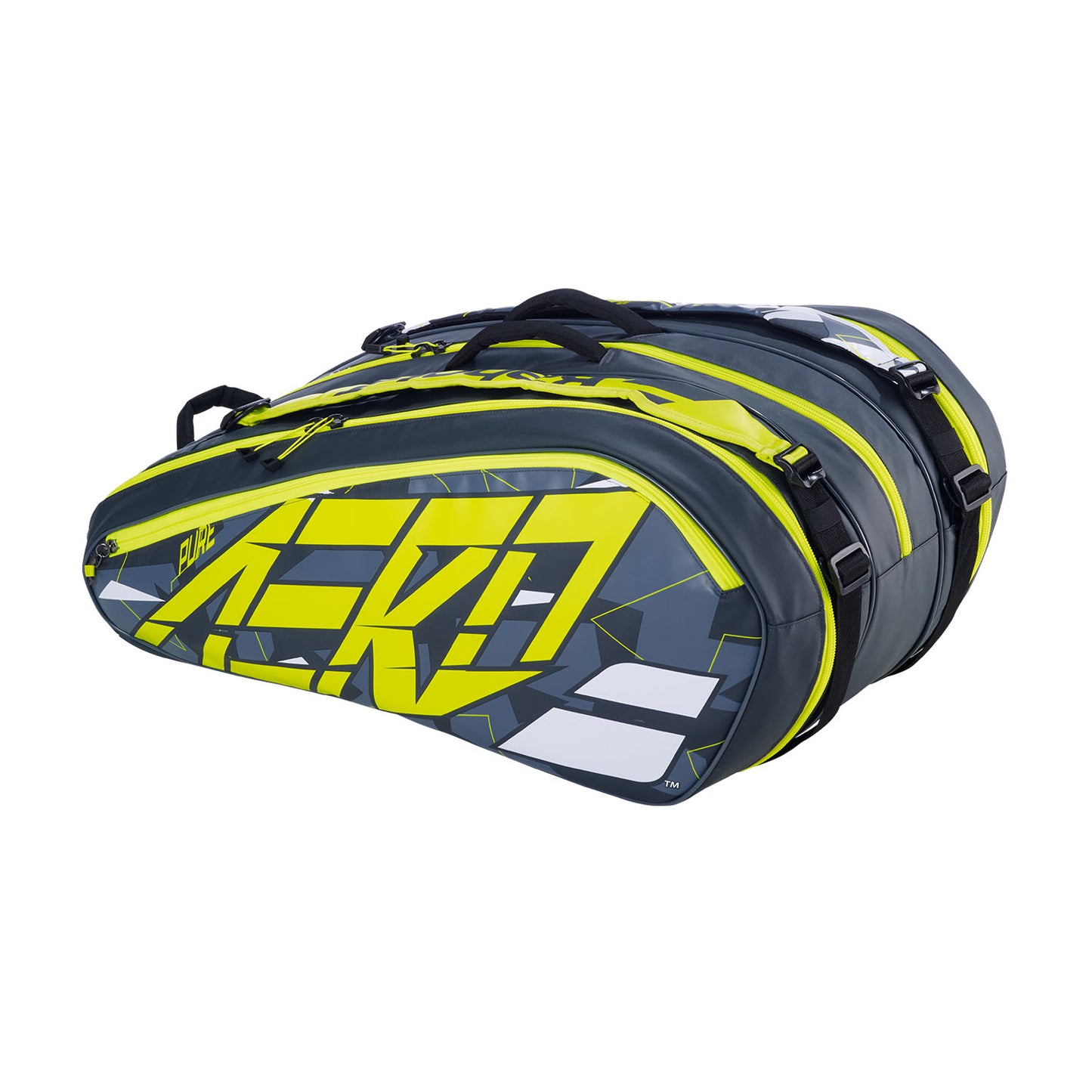 Maleta Babolat Pure Aero x12 (Grey/Yellow/White)