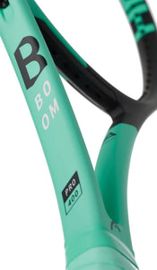Raqueta Head Boom Pro 310 gr. Negro/Turquesa