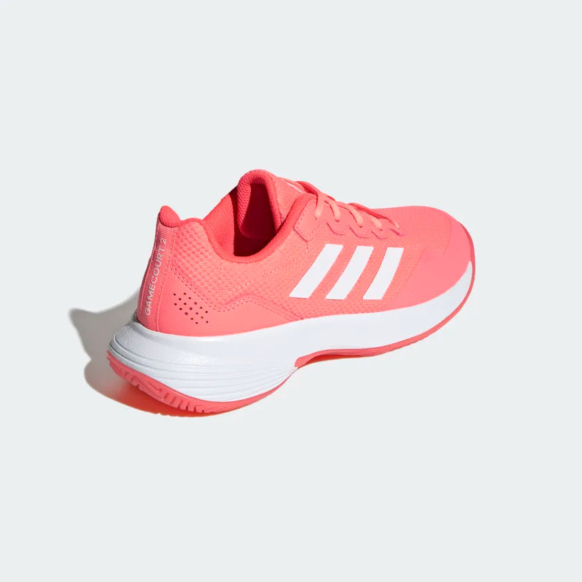Tenis Gamecourt Dama Acid Red / Cloud White / Turbo