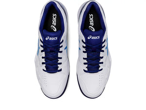 Tenis Asics Gel-Dedicate 7 Caballero (White/Electric Blue)