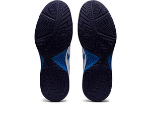 Tenis Asics Gel-Dedicate 7 Caballero (White/Electric Blue)