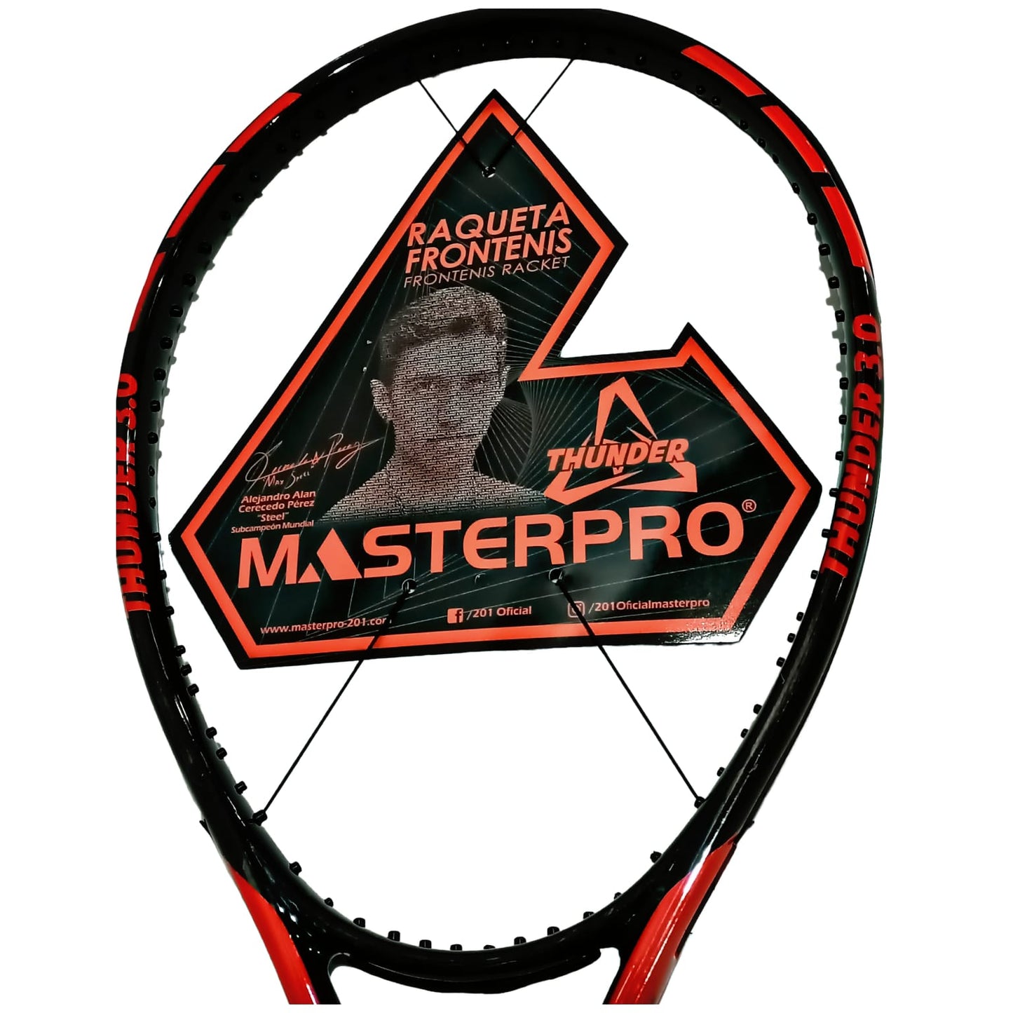 Raqueta Masterpro Thunder 3.0 (245g.)