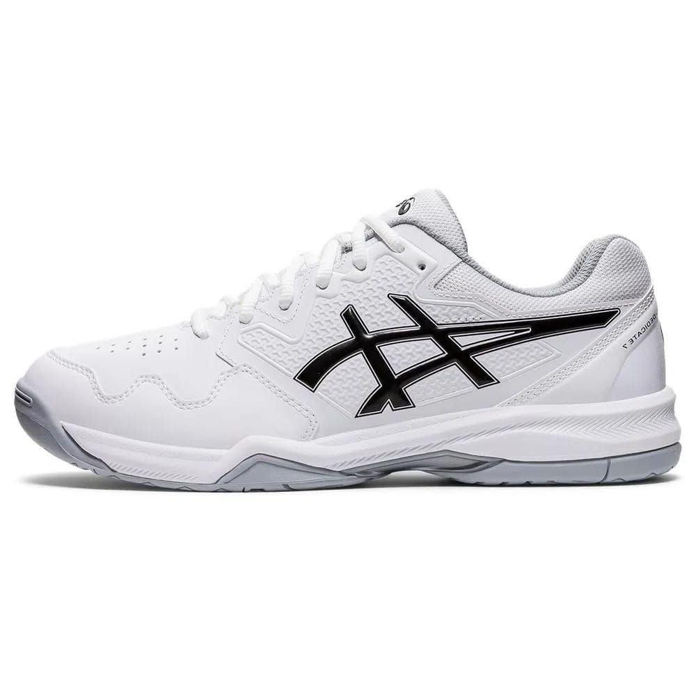 Tenis Asics Gel Dedicate 7 (Withe/Black)