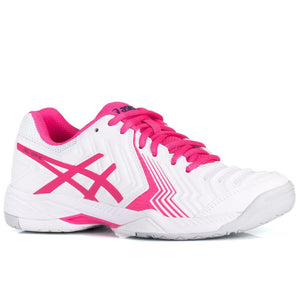 Tenis Asics Gel Game  Blanco/Rosa ¡Detalle De Mostrador!