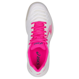 Tenis Asics Gel Game  Blanco/Rosa ¡Detalle De Mostrador!