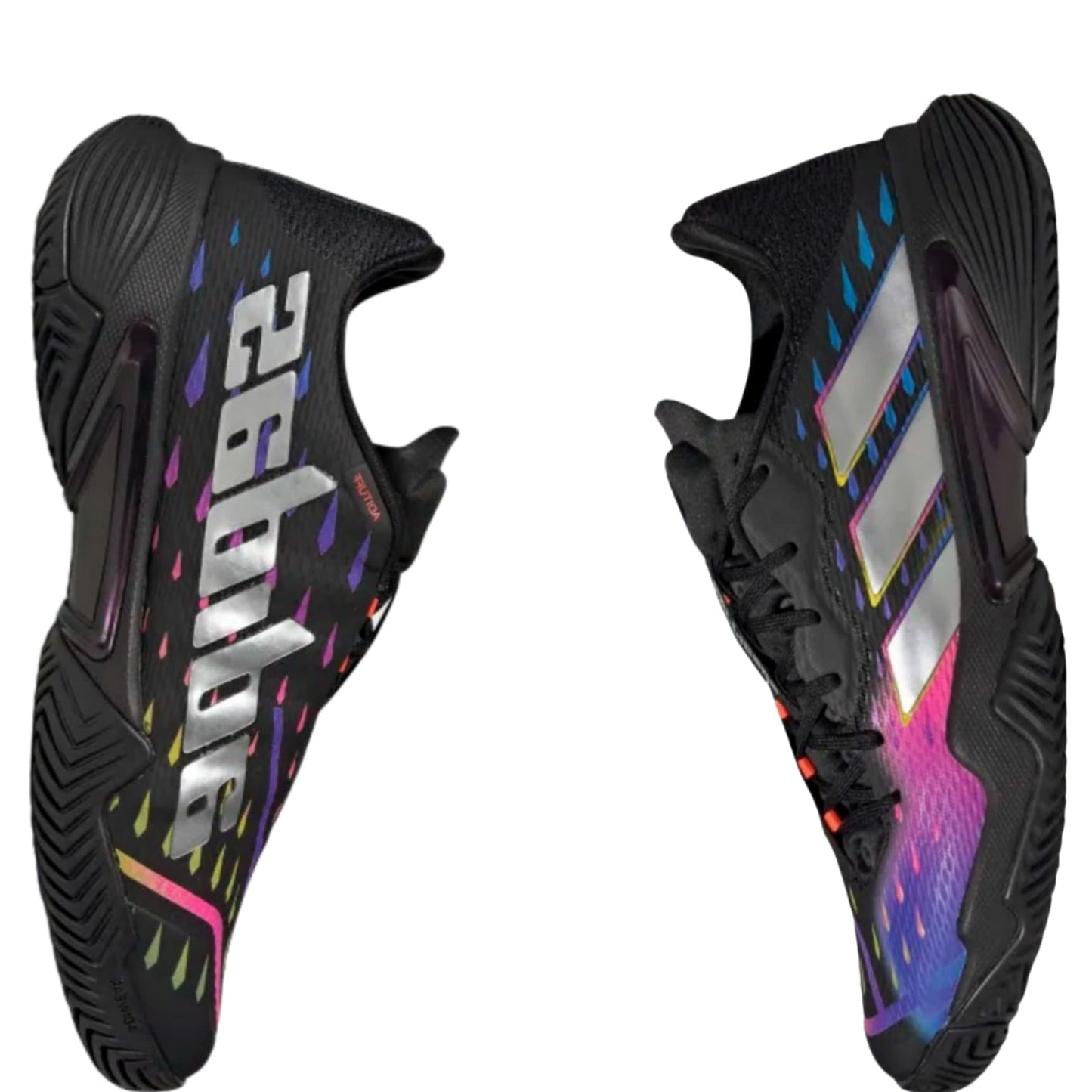 Tenis adidas Barricade M Caballero (Black/Silver/Red) GY1445