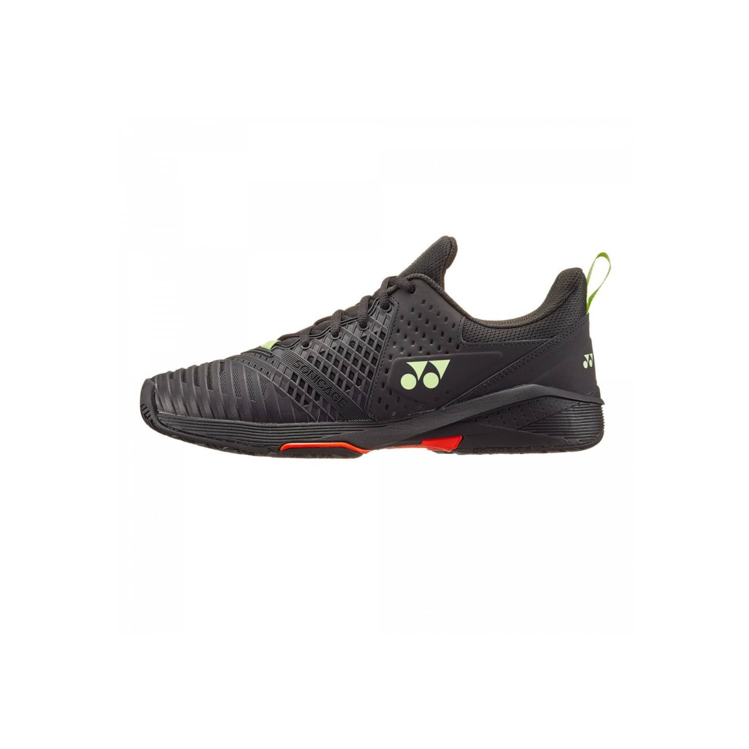 Tenis Yonex Power Cushion Sonicage3 Caballero Black/Lime