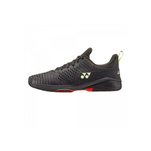 Tenis Yonex Power Cushion Sonicage3 Caballero Black/Lime