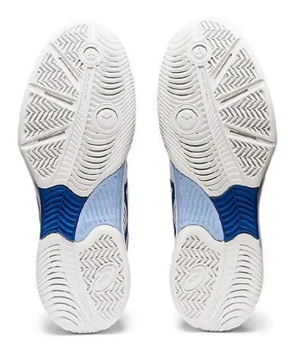 Tenis  Asics Gel Game 8 Caballero (White/Lake Drive)