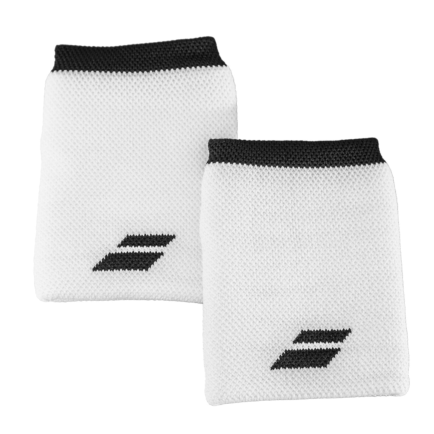 Muñequera Babolat Logo Jumbo Wristband (White/Black)