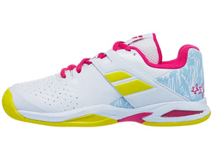 Tenis Babolat Propulse AC Junior Blanco/Rosa