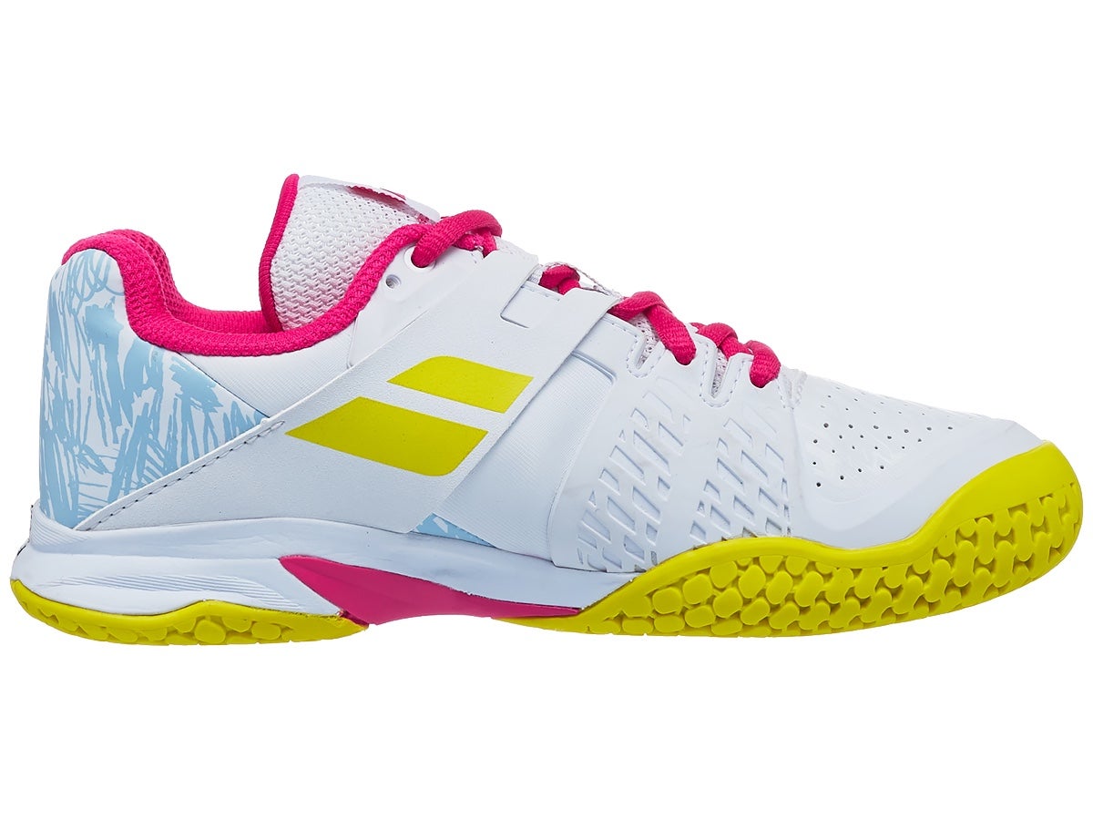 Tenis Babolat Propulse AC Junior Blanco/Rosa