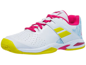 Tenis Babolat Propulse AC Junior Blanco/Rosa