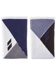 Muñequera Babolat Reversible Jumbo Wristband (White/Estate Blue)