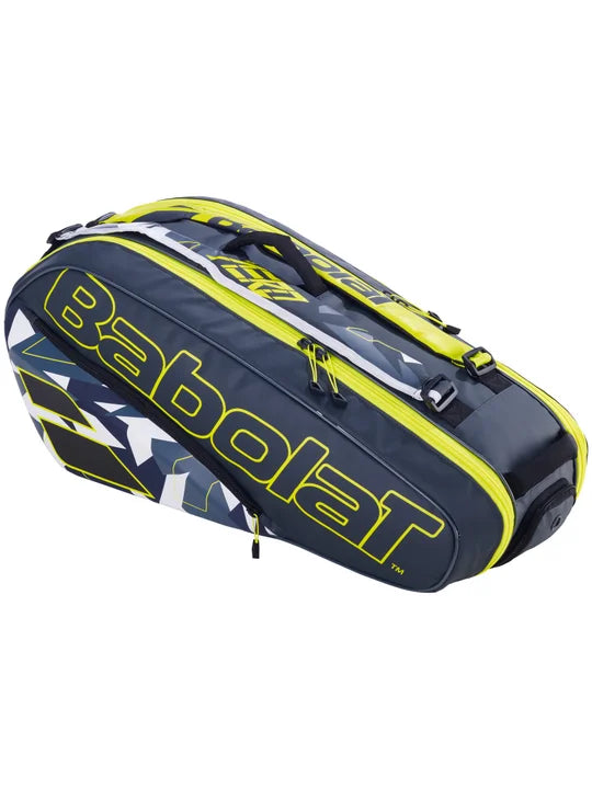 Maleta Babolat Pure Aero x6 (Grey/Tellow/White )